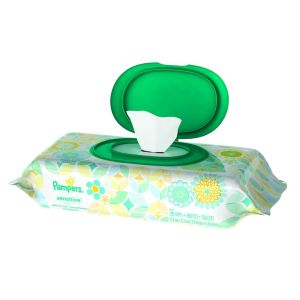 Pampers Sensitive Wipes Travel Pack Baby Diapers and Wipes