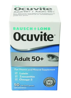 Bausch & Lomb Ocuvite Adult 50+