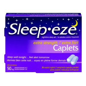 Sleep Eze Extra Strength Caplets Sleep Aid Sedatives