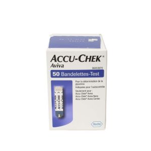 Accu-chek Aviva Test Strips 50 Pack Diabetic