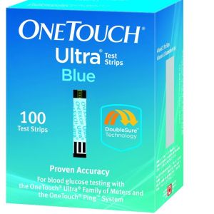 Onetouch Ultra Glucose Test Strips Blue Glucose Monitoring