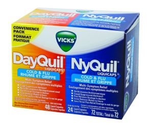 Vicks Nyquil/dayquil * Cold & Flu Liquicaps 24 Capsules