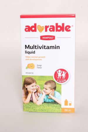 Wampole Adorable Multivitamin Liquid Peach Flavour