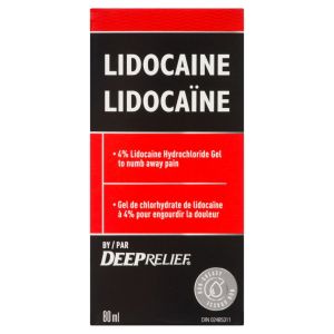 Deep Relief 4% Lidocaine Gel Topical