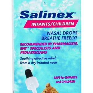 Salinex Nasal Drops, Saline Solution Infants/children 30.0 Ml Nasal Rinses, Sprays and Strips