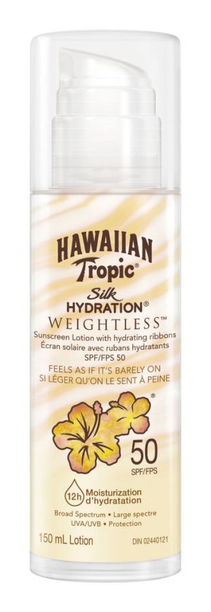 Hawaiian Tropic Silk Hydration Weightless Sunscreen Spf 50