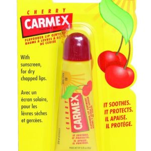 Carmex Lip Balm Cherry Flavour Squeeze Tube Cough and Cold