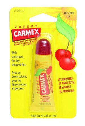 Carmex Lip Balm Cherry Flavour Squeeze Tube