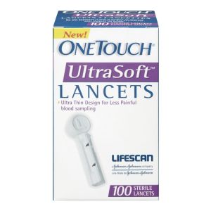 Onetouch Ultrasoft Lancets Lancets and Lancing Devices
