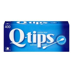 Q-tips Cotton Swabs 400 Count Cosmetic Accessories
