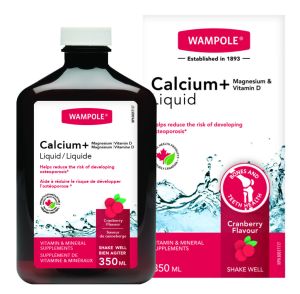 Wampole Calcium Magnesium And Vitamin D Liquid