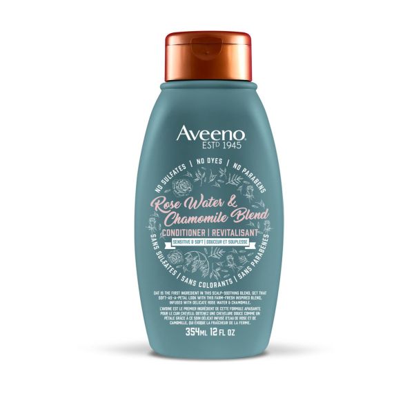 Aveeno Rose Water And Chamomile Blend Conditioner Shampoo and Conditioners