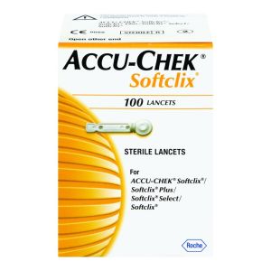Accu-chek  Lancets Softclix 100 Pack Diabetic