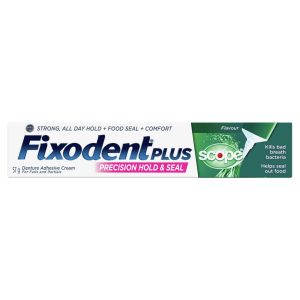 Fixodent Plus Scope Precision Hold & Seal Denture Adhesive Cream Denture Cleaners and Adhesives