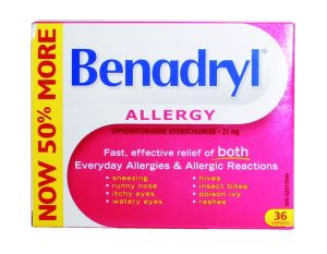 Benadryl Caplet 25mg