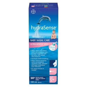 Hydrasense Hydrasense Ultra-gentle Mist Nasal Spray, Baby Nasal Care, 100% Natural Sourced Seawater, Preservative-free, 100 Ml 100.0 Ml Cough and Cold