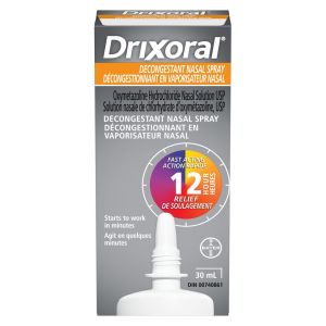 Drixoral Decongestant Nasal Spray Nasal Rinses, Sprays and Strips