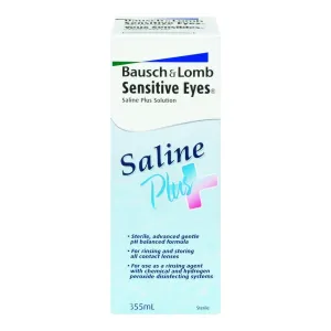 Bausch & Lomb Sensitive Eyes Saline Plus Solution