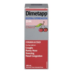 Dimetapp Extra Strength Dm Cough & Cold (100ml, Cherry Flavour) Cough and Cold