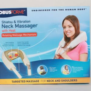 Obus Shiatsu And Vibration Neck Massager 1.0 Bx Supports And Braces