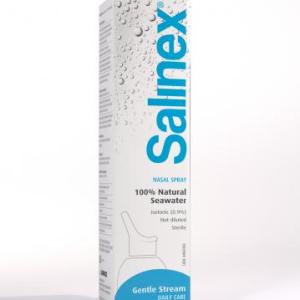 Salinex Daily Nasal Spray, Seawater Gentle Stream 125.0 Ml Nasal Rinses, Sprays and Strips