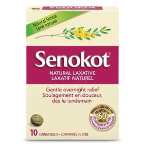 Senokot Natural Source Laxative 10tb Laxatives, Fibre and Anti-Diarrheals