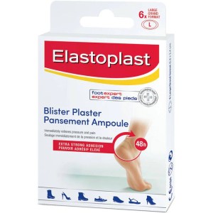 Elastoplast Large Blister Plasters For Heels Bandages and Dressings