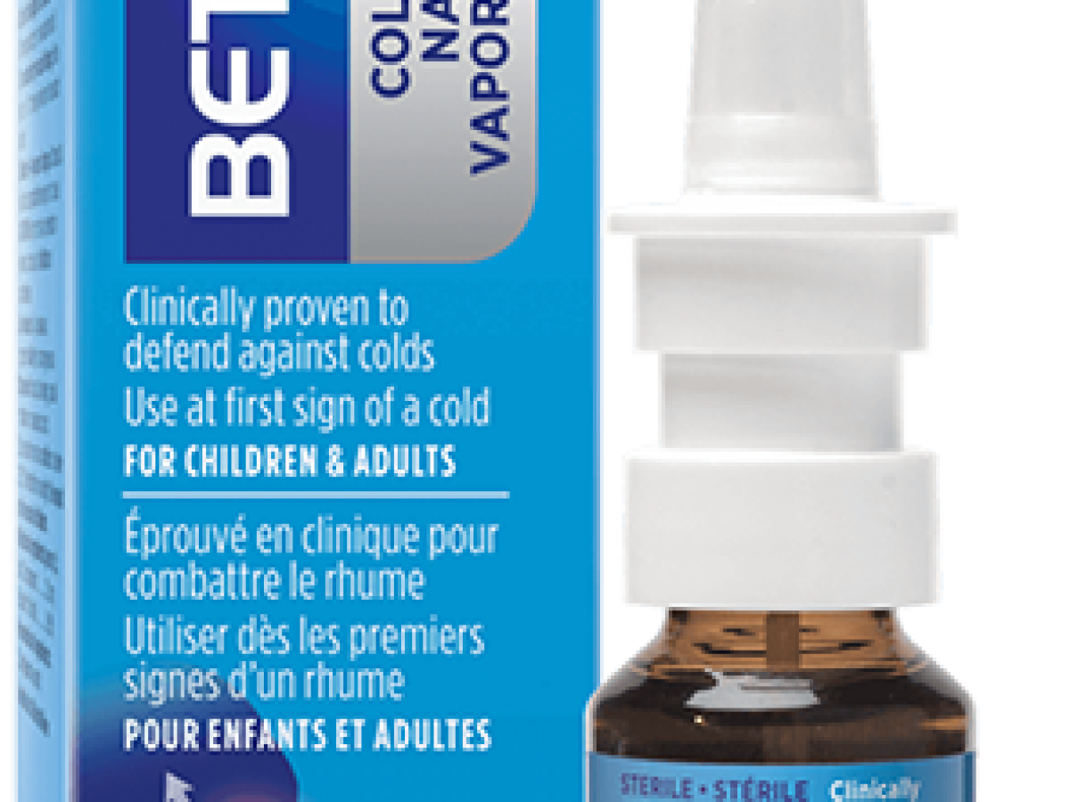 Spray Nasal Betadine Cold Defense 20 Ml - 2 Flacons - Aide à Prévenir Rhume Et Grippe - À Base De Carragelose