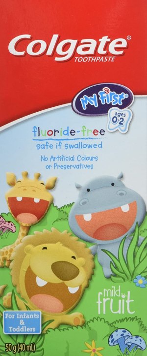 Colgate My First Infants And Toddlers Fluoride Free Toothpaste, 40 Ml Mild Fruit