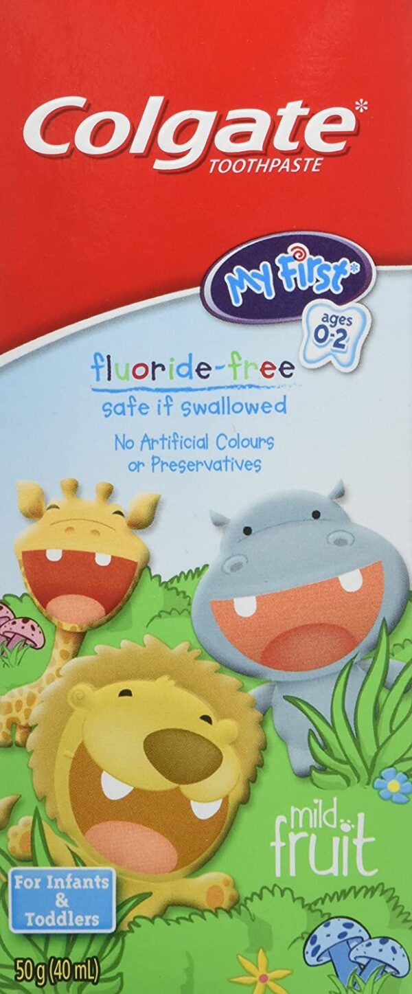 Colgate My First Infants And Toddlers Fluoride Free Toothpaste, 40 Ml ...