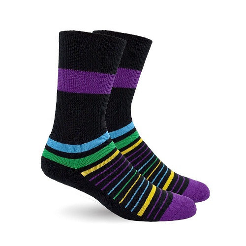 Dr. Segal’s Diabetic Socks Multi Colour Stripes Small/medium Compression Socks