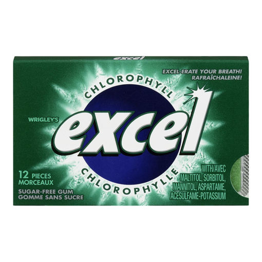 Excel Sugar Free Chlorophyll Gum Gum