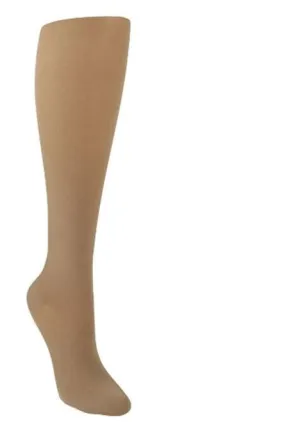 Sigvaris 20-30 MmHg Closed Toe Nude Medium Short Soft Opaque 840 Calf for Women - 842CMSW35