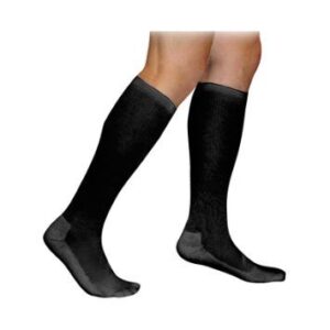 Sigvaris 182c Cushioned Cotton 15-20mmhg M B Black - 182CB99