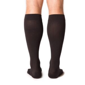 Sigvaris 823c Style Microfiber 30-40mmhg Men Small Long Black - 823CSLM99