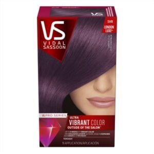 Vidal Sassoon Pro Series Permanent Hair Color 1.0 KIT PURPLE