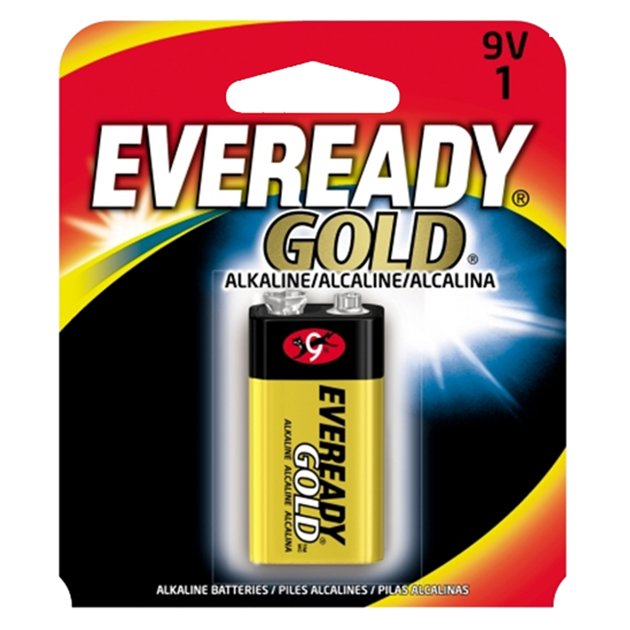 Bateria Eveready Alcalina Gold 9V 1 Unidade Batteries