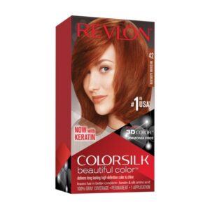 Revlon Colorsilk Permanent Haircolor 42 Medium Auburn 1 Pcs
