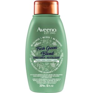 Aveeno Fresh Greens Blend Conditioner for Refresh & Thicken 12.0 Oz