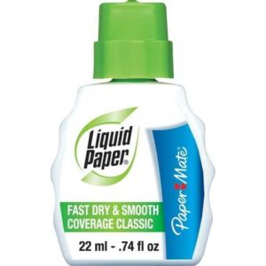 Paper Mate Liquid Paper Fast Dry Lisse Couverture Classique 178368