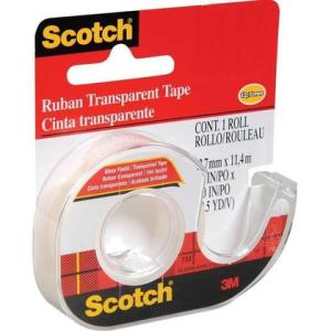 3M Scotch Transparent Tape with Dispenser