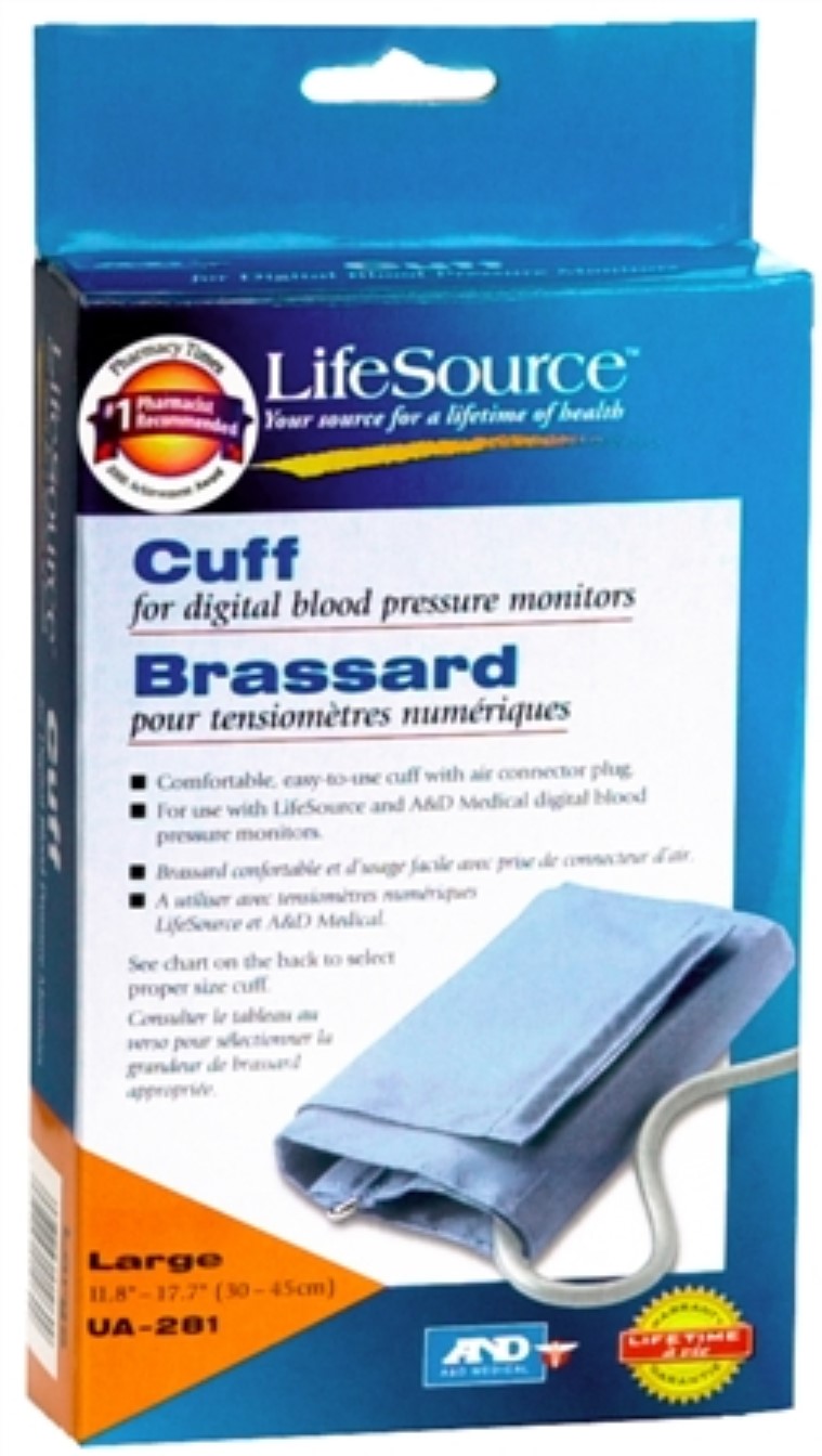 LifeSource Premium Blood Pressure  Cuff Large Diagnostic
