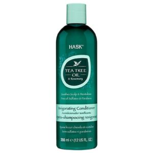 HASK Tea Tree Oil & Rosemary Invigorating Conditioner, 12 Oz