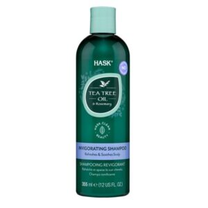 HASK Tea Tree Oil & Rosemary Invigorating Shampoo, 12 Oz