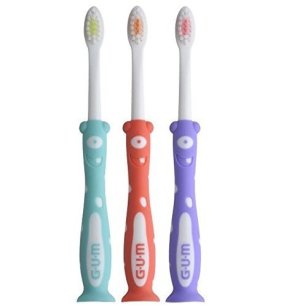 Sunstar GUM 901 Monsterz Baby/Toddler Toothbrush  Children 2+  Soft
