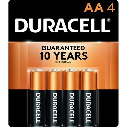 Duracell Coppertop AAA Alkaline Batteries, 4-Pack – 4 Ct Batteries