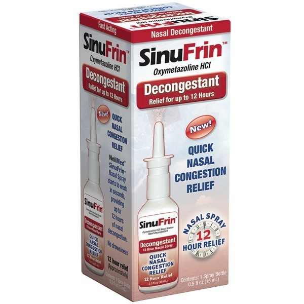 NeilMed SinuFrin Oxymetazoline HCI Decongestant