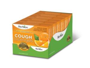 Herbion Naturals Cough Lozenges Orange - 18 Count