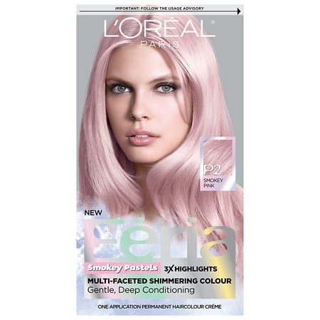 L'oreal Paris Feria Smokey Pastels 1.0 Ea Pink