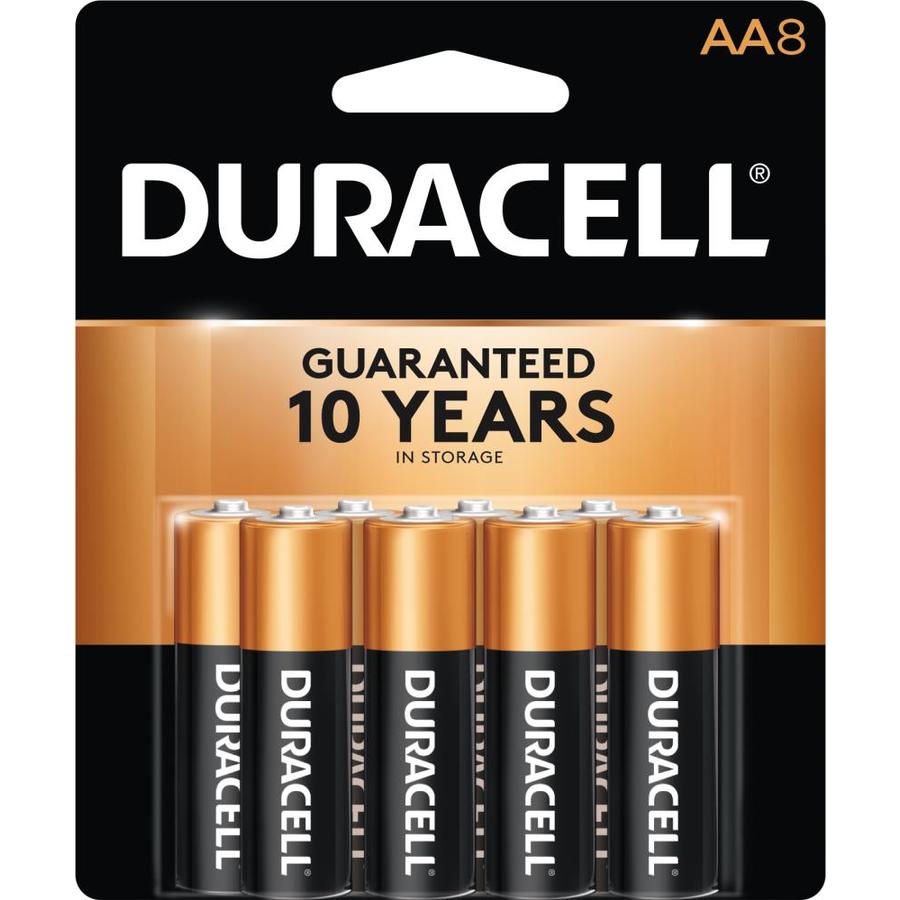 Duracell Coppertop AA Alkaline Battery (8-Pack) Batteries